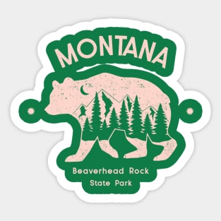 Beaverhead Rock State Park Sticker